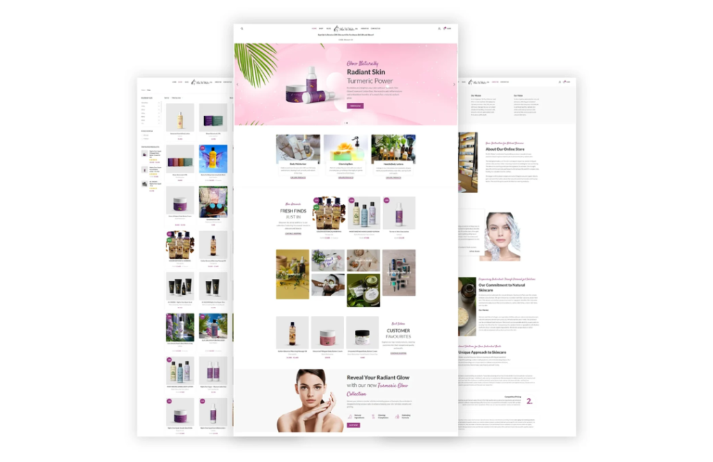 ShaNu Water – Luxury Skincare E-Commerce