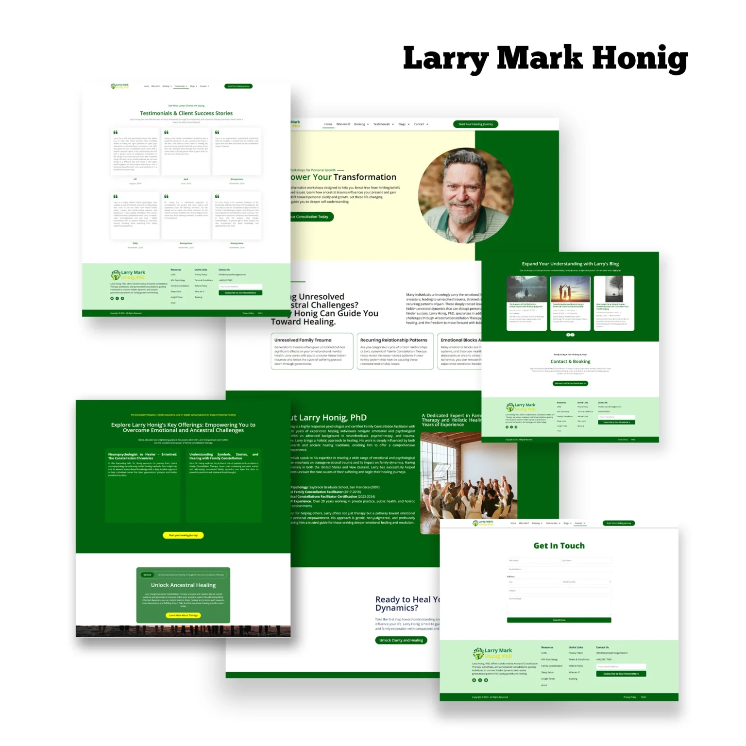 larry mark honig – ancestral healing platform
